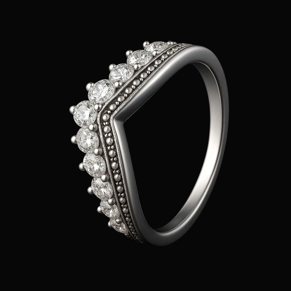 Vetra Crown Ring - Norse Women's Ring | Epic Loot Shop