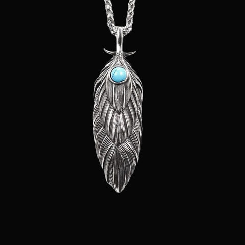 Feather of Huginn Pendant