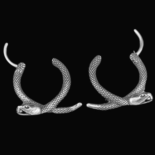 Jormungandr Schlangen-Wikinger-Ohrringe
