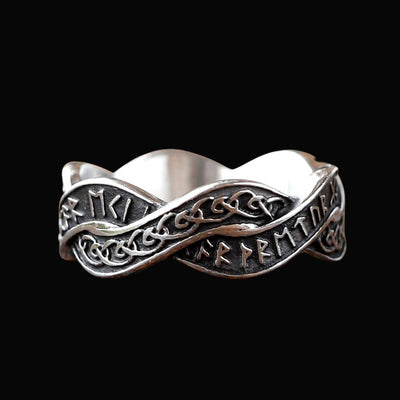 Nordic Celtic and Runes Ring