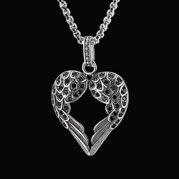 Valkyrie Heart Wings - Viking Necklace | Epic Loot Shop