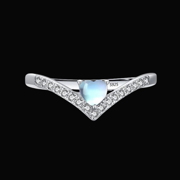 The Heart of the Moon Ring - Norse Women's Ring | Epic Loot Shop