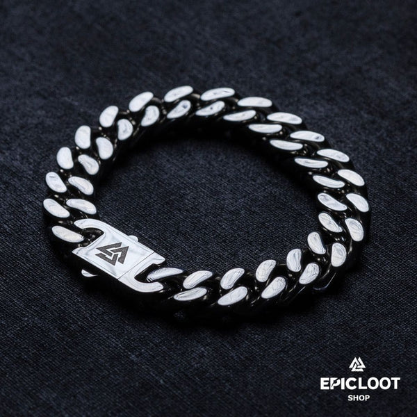 Krieger-Symbol Valknut Wikinger-Armband