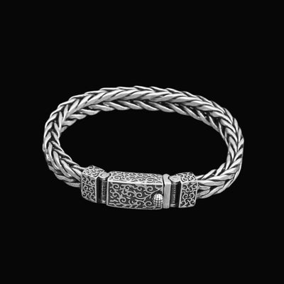 Handwoven Twist Buckle Bracelet