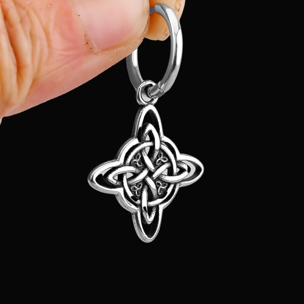 Celtic Trinity Knot Viking Earrings