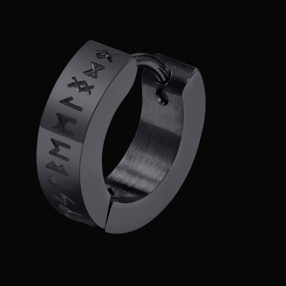 Men's Viking Runes Earring – Epic Loot Shop