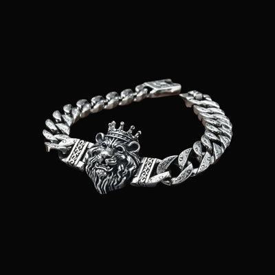 Vintage Dominant Lion Bracelet