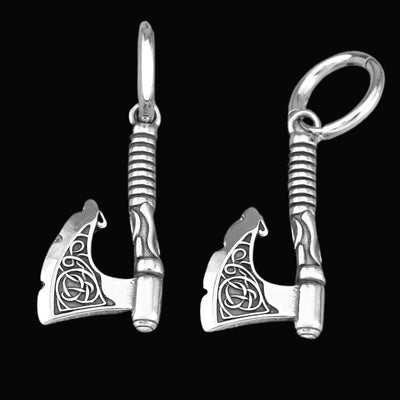Vintage Viking Axe Earrings