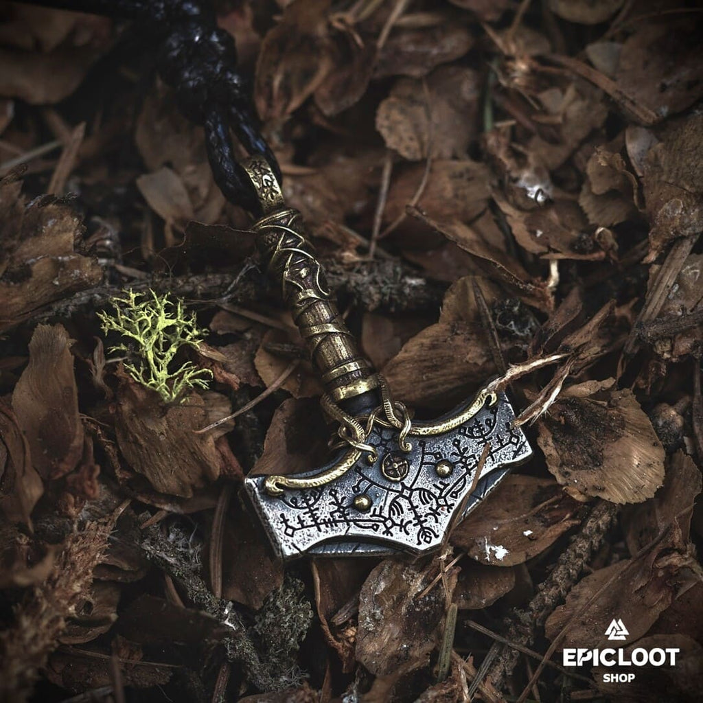 925 Silver Thor's Hammer Necklace