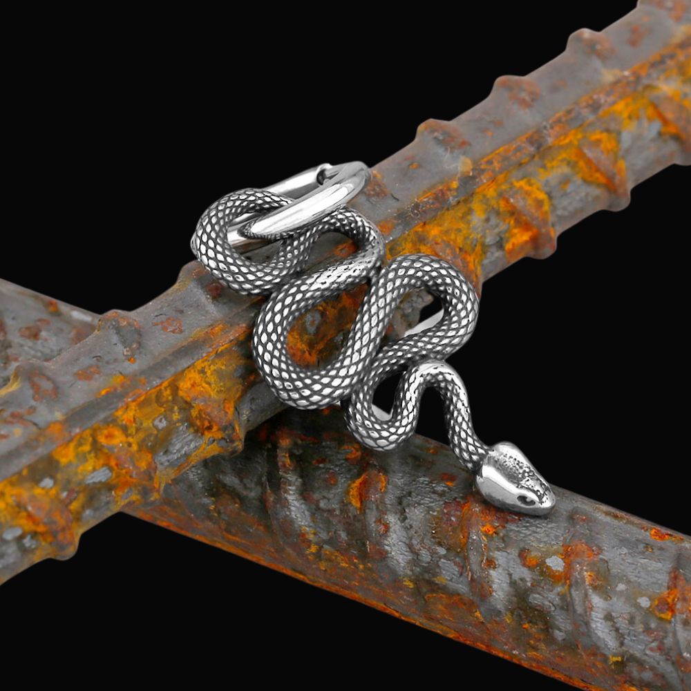 Jormungandr Serpent Viking Earrings