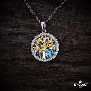 Collana con Pendente Albero della Vita in Argento 925