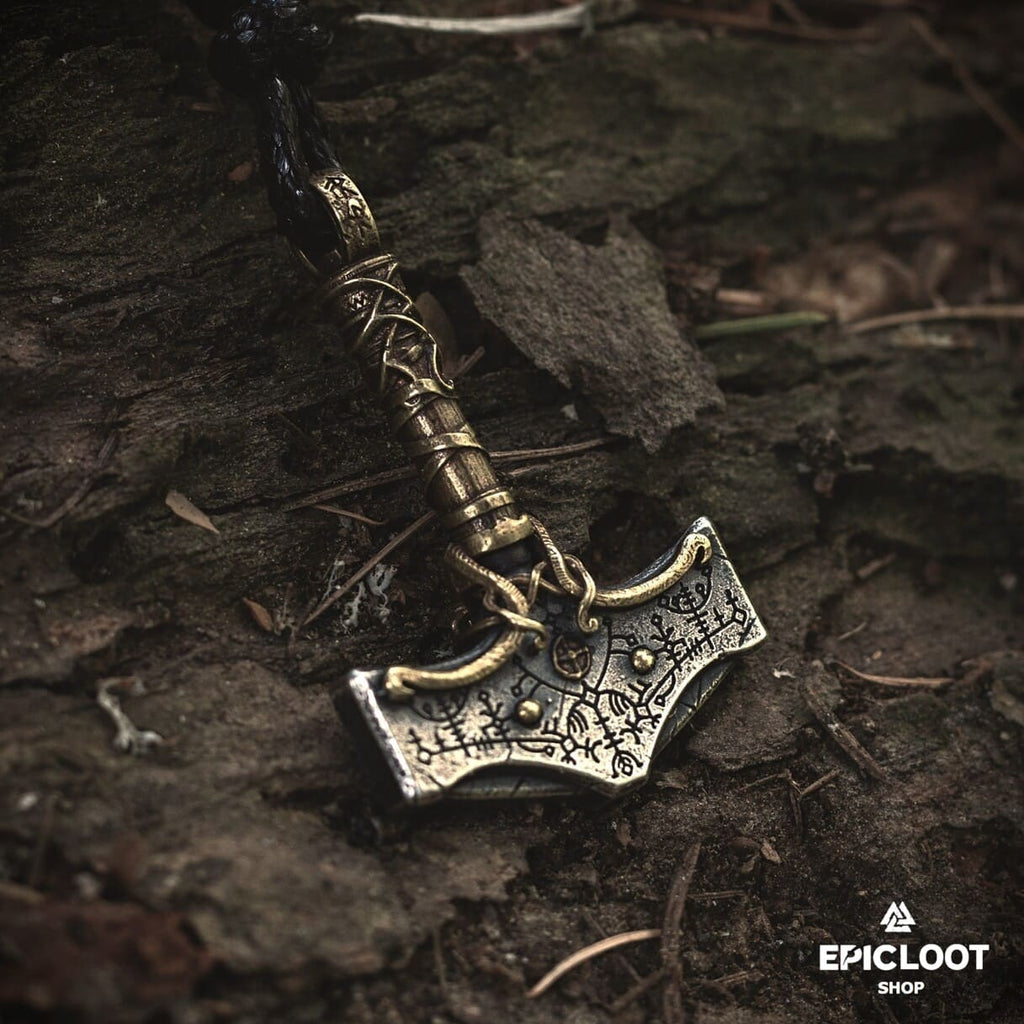925 Silver Thor's Hammer Necklace