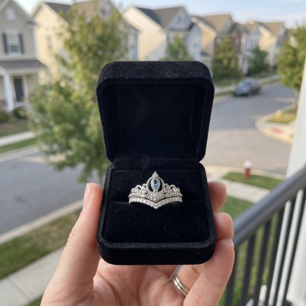 Celestial Crown Ring - Norse Women's Ring - Side Profile | Epic Loot Shop
