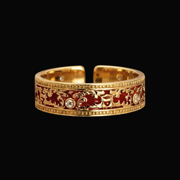 Ember Promise Ring - Norse Women's Ring | Epic Loot Shop