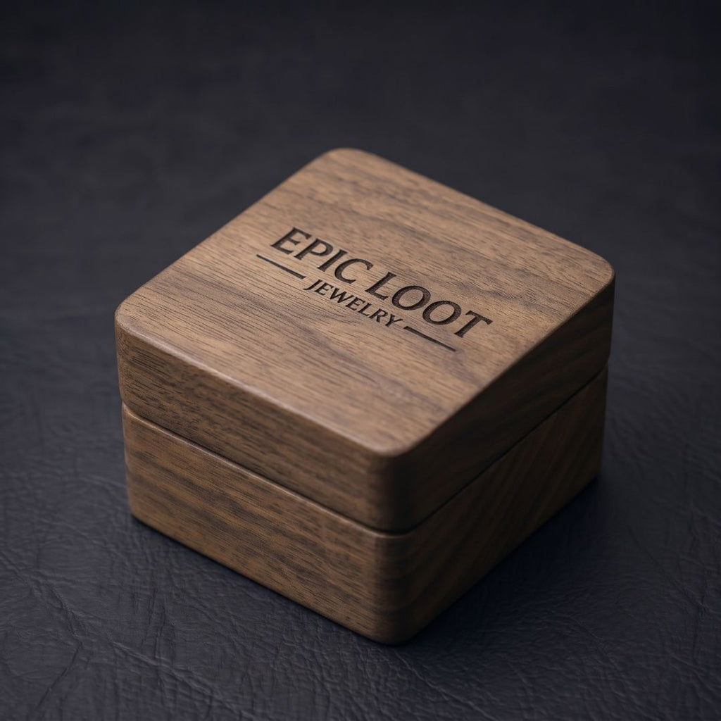 2 Slot Ring Wooden Box