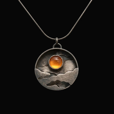 MOUNTAIN SUNSET NECKLACE