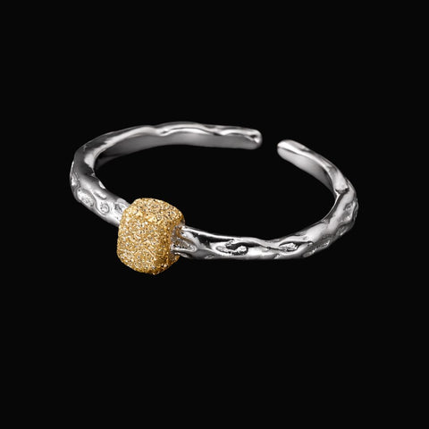 Golden Straw Ring