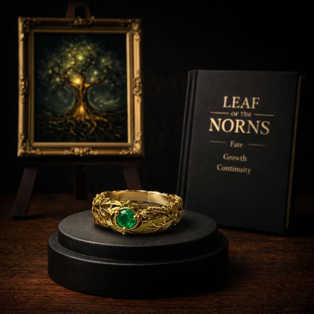 Leaf of the Norns - Norse Women's Ring | Epic Loot Shop