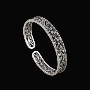 Silver Bloom Bracelet