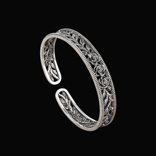 Silver Bloom Bracelet - Norse Women's Bracelet | Epic Loot Shop