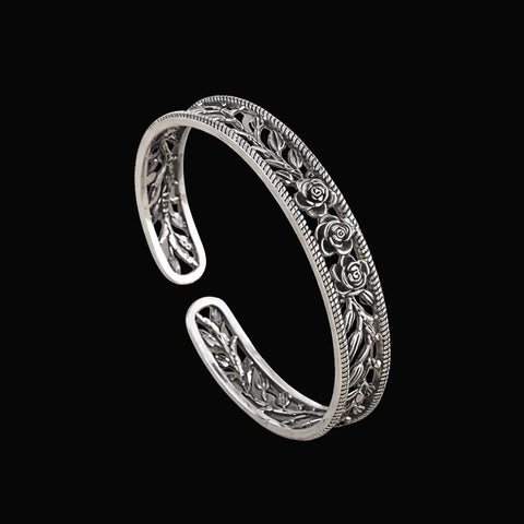 Silver Bloom Bracelet