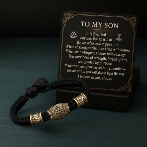 To My Son | Runic Guard Bracelet