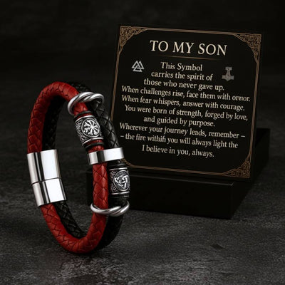 To My Son | Fate Weave Bracelet