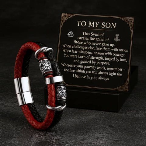 To My Son | Fate Weave Bracelet