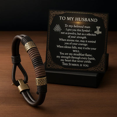 To My Husband | Ironbind Voyager Bracelet