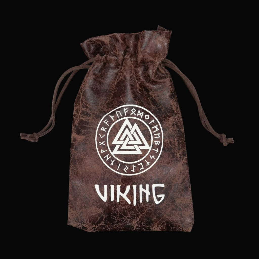 Viking Leather Jewelry Pouch - Viking Jewelry Accessory | Epic Loot Shop