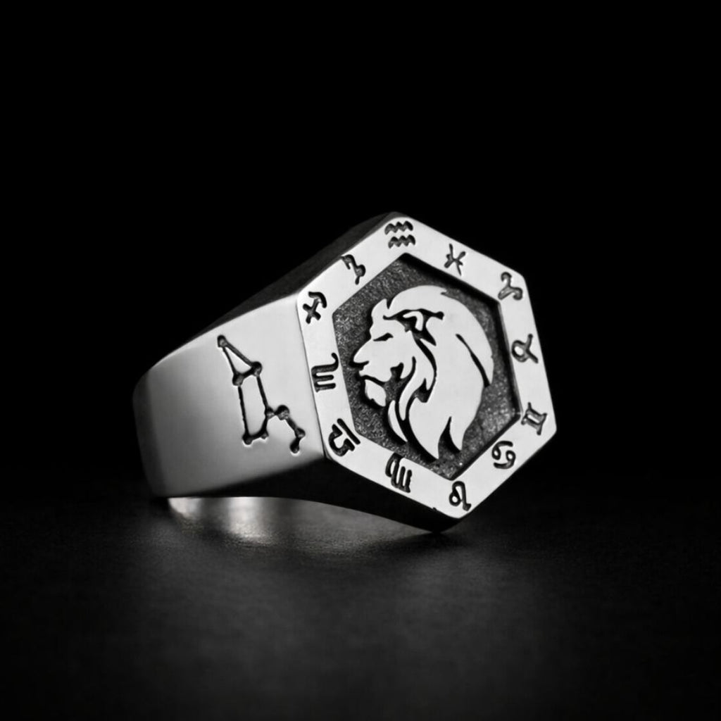 Leo Zodiac Ring