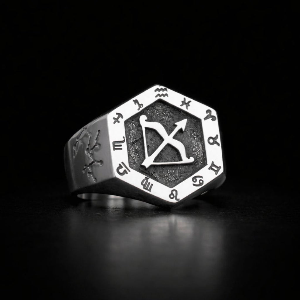 Sagittarius Zodiac Ring