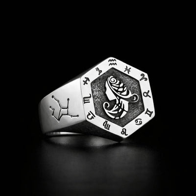 Virgo Zodiac Ring