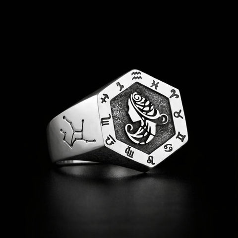 Virgo Zodiac Ring