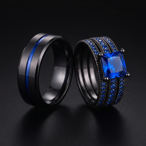 Endless Love Couples Rings