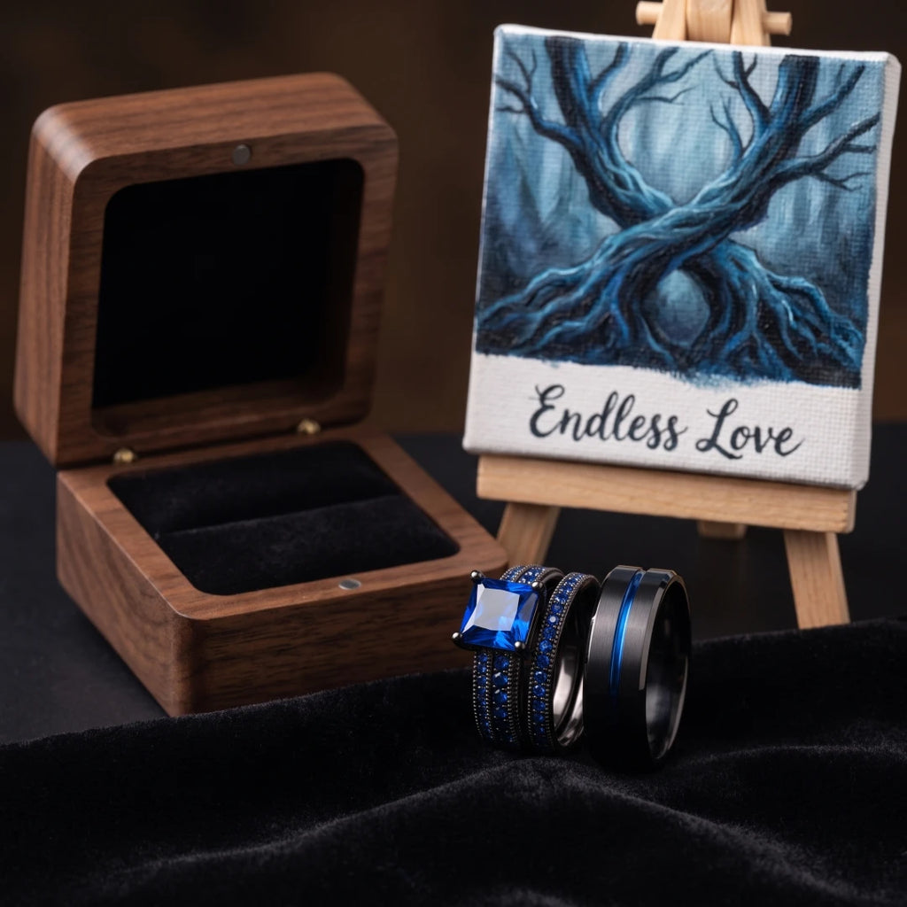 Endless Love Couples Rings
