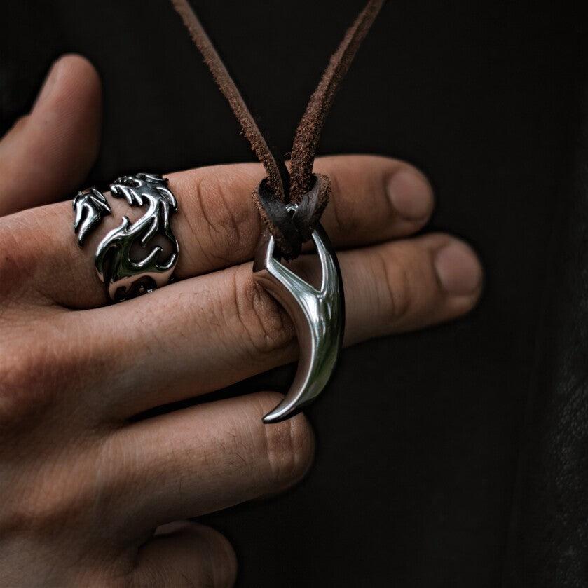 Wolf Fang Teeth Necklace