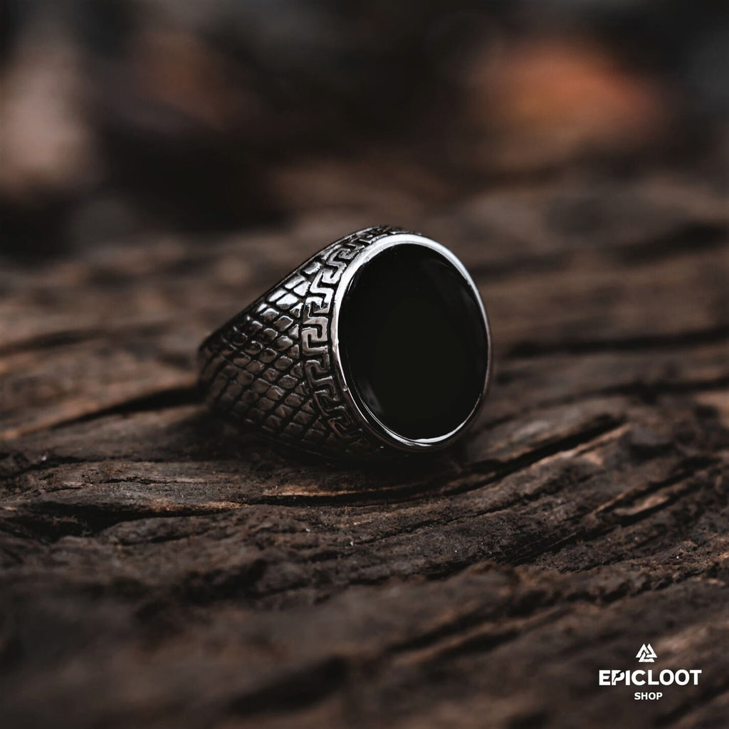 Decorative Nordic Stainless steel Ring