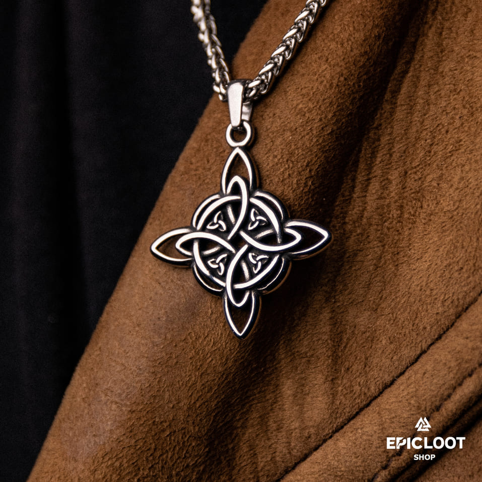 Celtic Trinity Knot Pendant Necklace