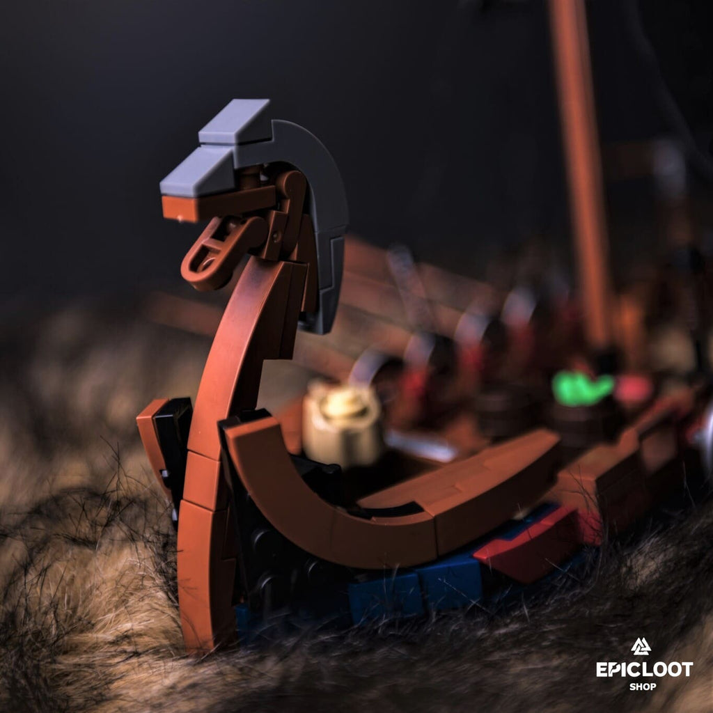 Drakkar Longship Model Building Kit - A Journey into Viking History