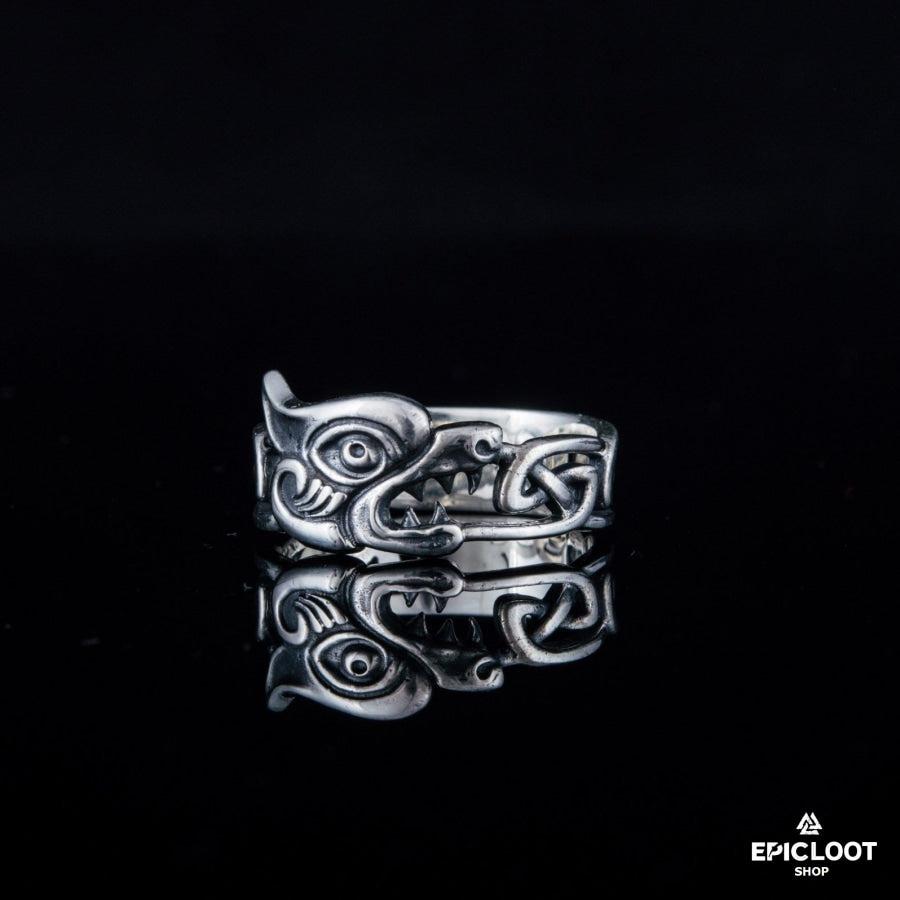 925 silver Fenrir Ring