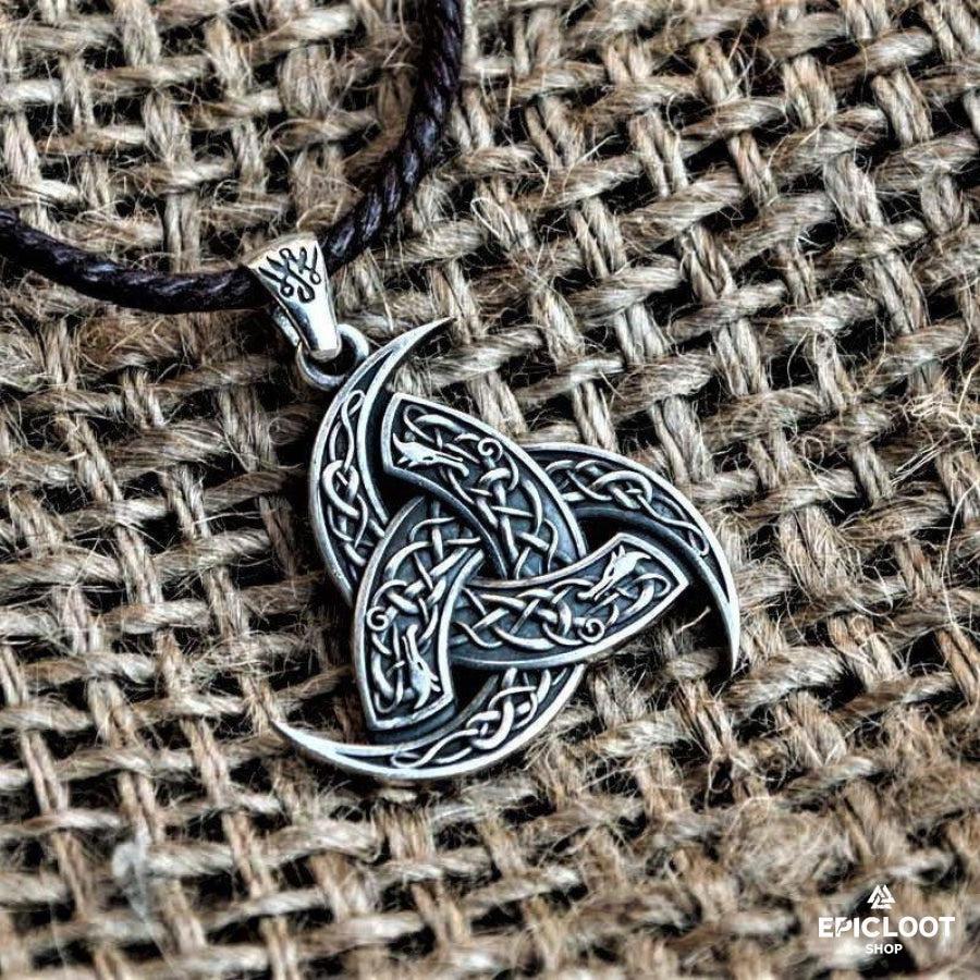 925 Silver Odin Horn Pendant