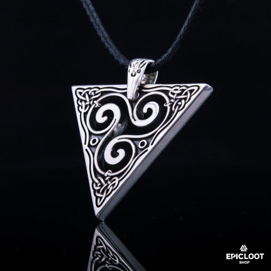 925 Silver Triskele Pendant – Epic Loot Shop