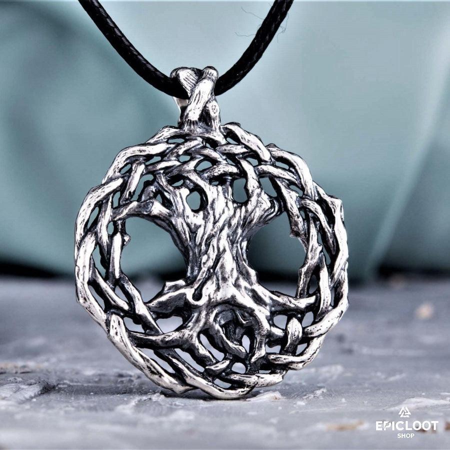 925 Silver Yggdrasil Pendant Viking