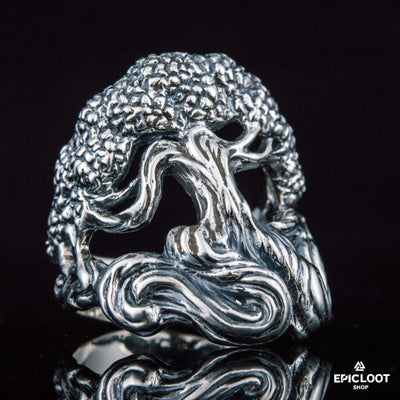 925 silver Yggdrasil Ring