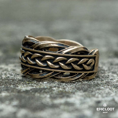 Viking Decoration Scandinavian Bronze Ring