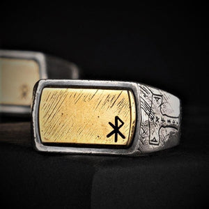 925 Silver Magical Rune Nordic Ring