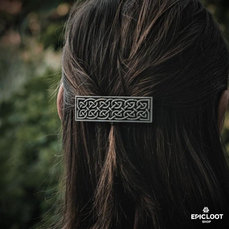 Celtic Knot Star Nordic Hairpin