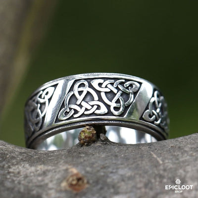 Celtic Trinity Knot Norse Ring