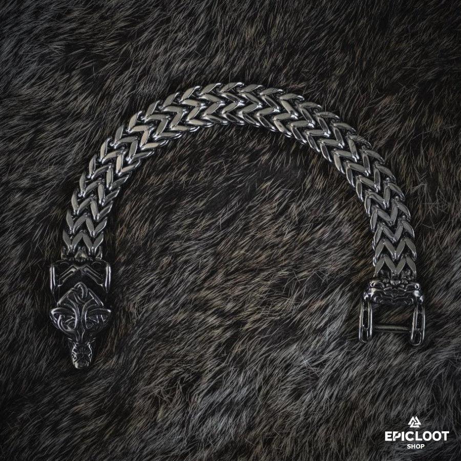 Viking Norse Hair Tie Fenrir Wolf – Epic Loot Shop